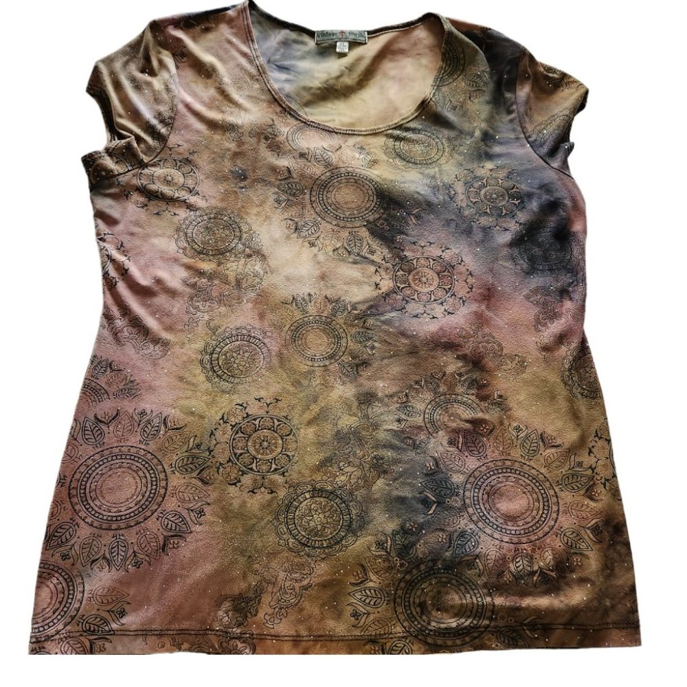 🔥🔥Vintage Suzie Floral Top, Size XL🔥🔥